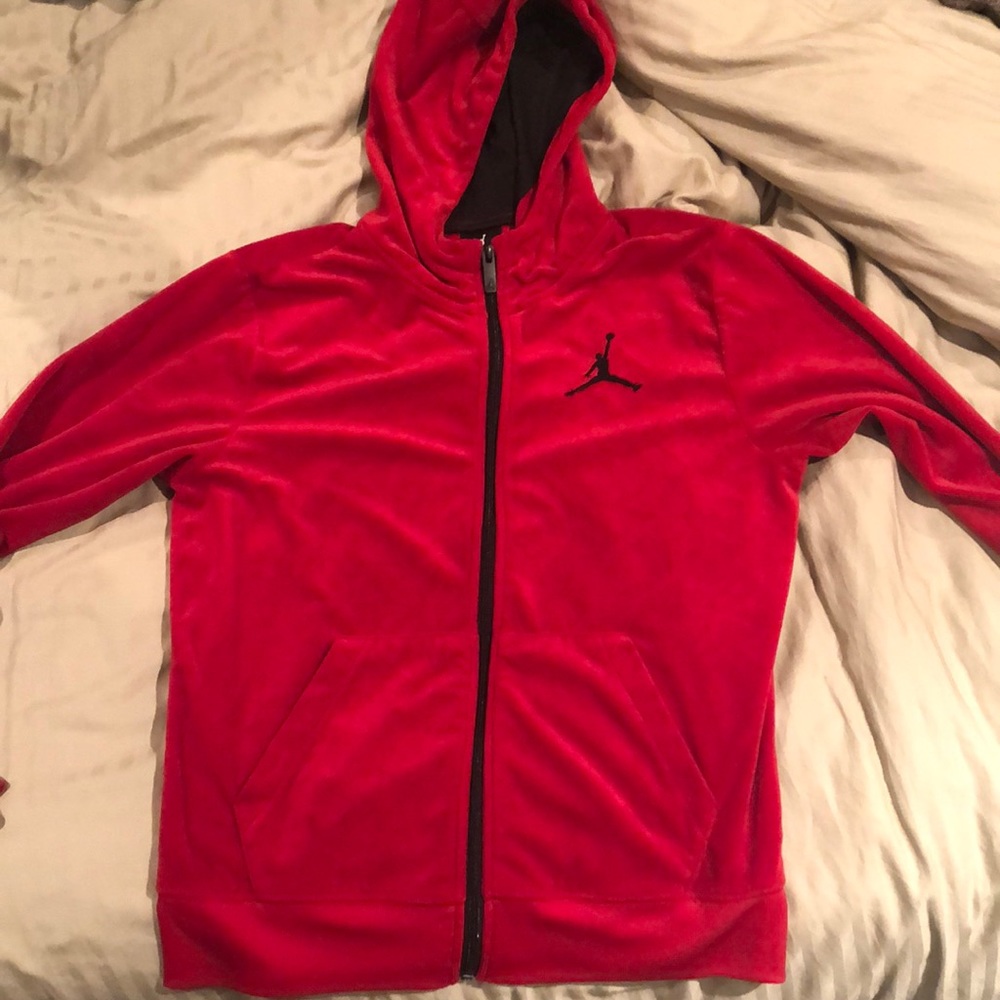 Velour Jordan Zip Up